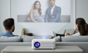 High-Intensity 5G HD Projector with Large Screen Display for Home