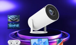 4K Portable Projector – Compact HD Home Theater Video Projector