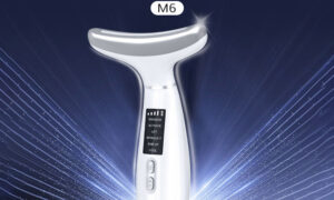 Multifunctional Ice Compress Neck Beauty Device with Color Light Therapy | Lifting, Firming & Rejuvenation