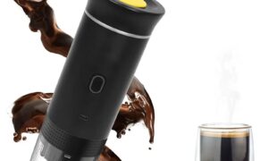 Portable Electric Coffee Grinder – 3-in-1 Travel Espresso Maker