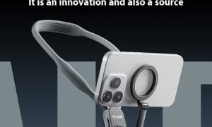Magnetic Phone Neck Holder – Hands-Free Flexible POV Mount for Smartphones