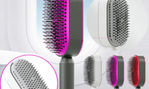 Self Cleaning Hair Brush