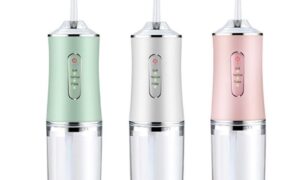 Portable Electric Water Toothpick for Deep Oral Irrigation | Compact Rechargeable Water Flosser