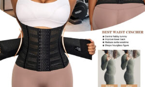 Double-Layer Belly Slimming Band with Reinforced Drawstring | Adjustable Waist Trainer for Everyday Use
